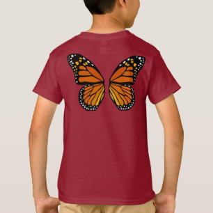 Borboleta Wings Kids T-shirts Camisetas de borbole