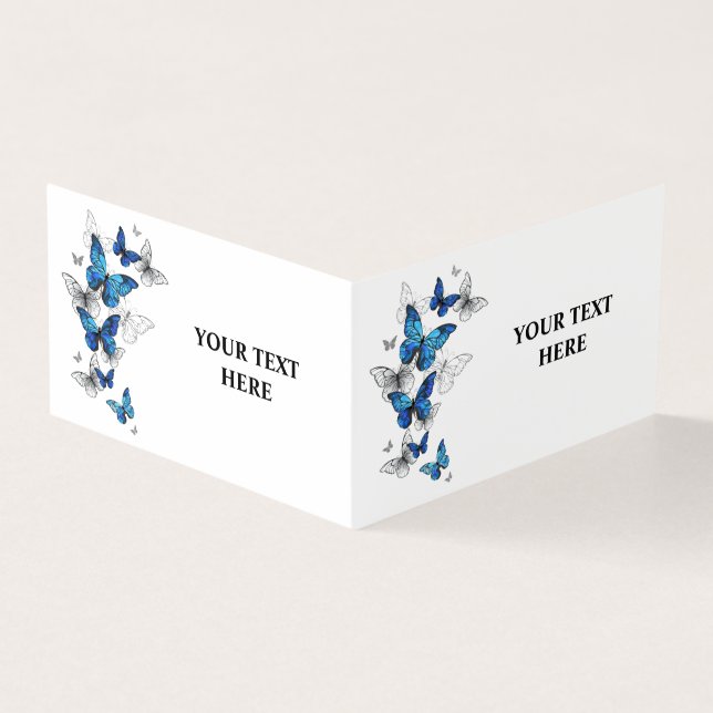 Borboletas Azuis Morpho (Exterior)