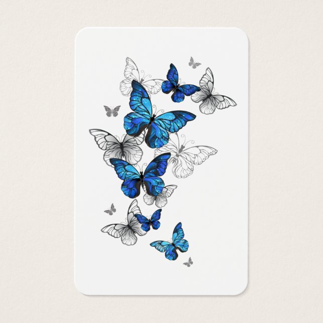 Borboletas Azuis Morpho (Frente)