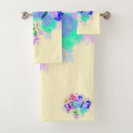 Borboletas Bandas Toalhas Pintura