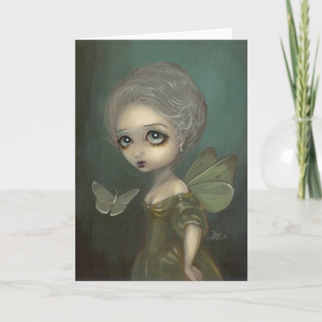 "Borboletas cartão na melancolia" (Frente)