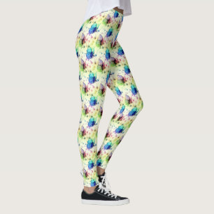 Borboletas de Aquarela Leggings
