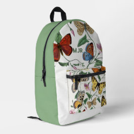 Borboletas de blocos coloridos Verde-oliva