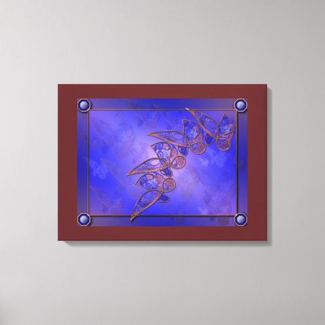 Borboletas de cobre Tela de impressão (Frente)