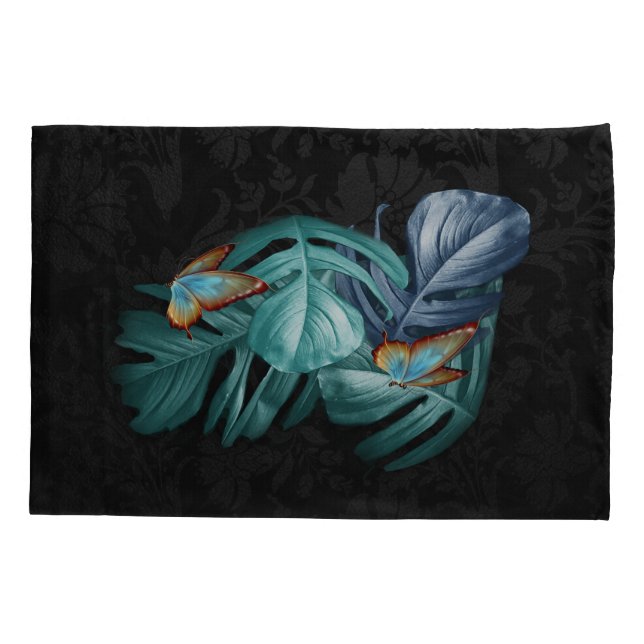 Borboletas de Paraíso/Turquesa Tropical Splash (Verso)