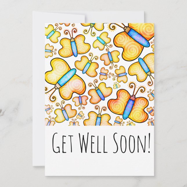 Borboletas de rabo branco bem em breve (Frente)