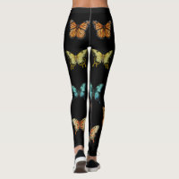 Borboletas Diversas Leggings Delight