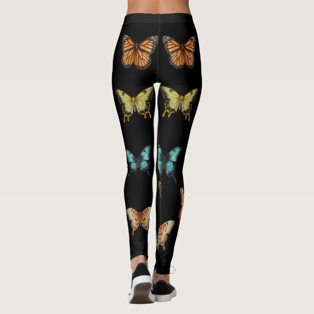 Borboletas Diversas Leggings Delight (Verso)