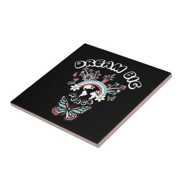 Borboletas e Cogumelos Sonham Grande inspo positiv (Lateral)