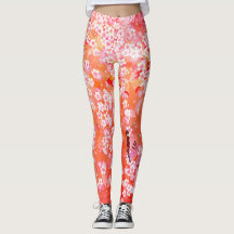 Borboletas e Leggings Japonesas Sakura