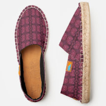 Borboletas em abstrato Espadrilhas