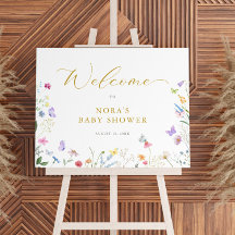 Borboletas entendidas Chá de fraldas bem-vindo