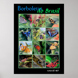 Borboletas faz o poster de Brasil