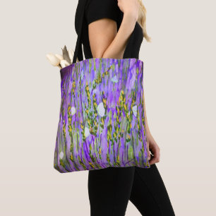 Borboletas Na Lavanda Tote Bag