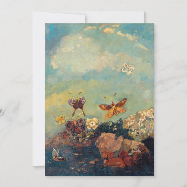 Borboletas | Odilon Redon (Frente)