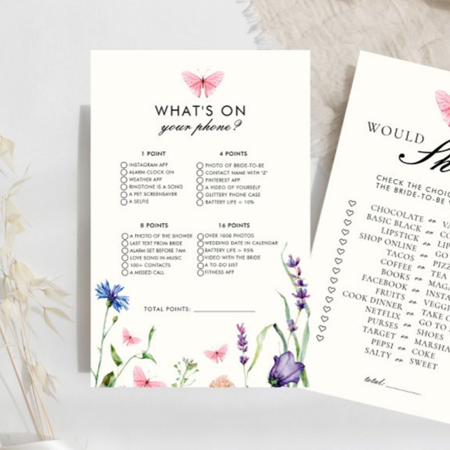 Borboletas Que No Seu Jogo De Chá de panela Telefô (Criador carregado)