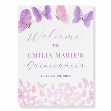 Borboletas Quinceañera 15 Sinal