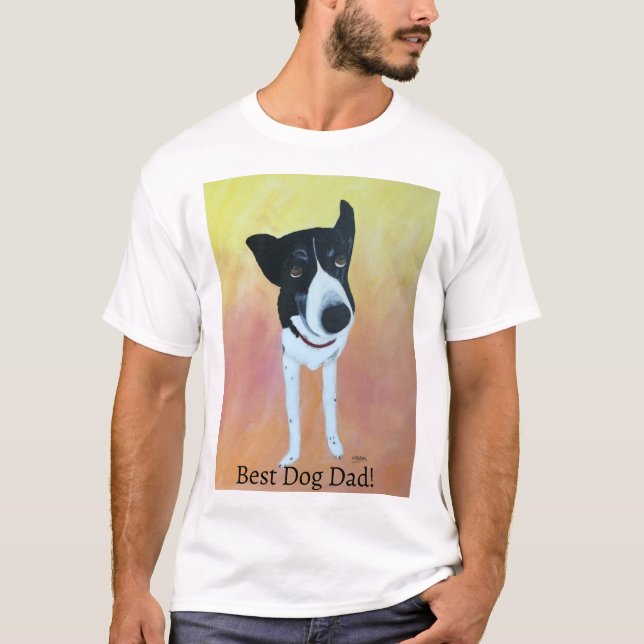 Borda Collie, Melhor Pai de Cachorro, Camisetas (Frente)