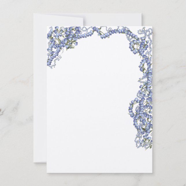 Borda de flor azul (Frente)