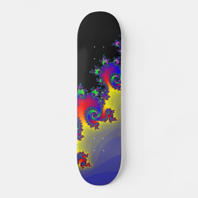 Borda de Fractal: skate personalizado (Frente)