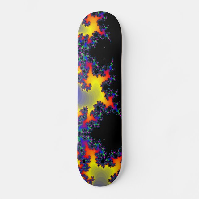 Borda de Fractal: skate personalizado (Frente)