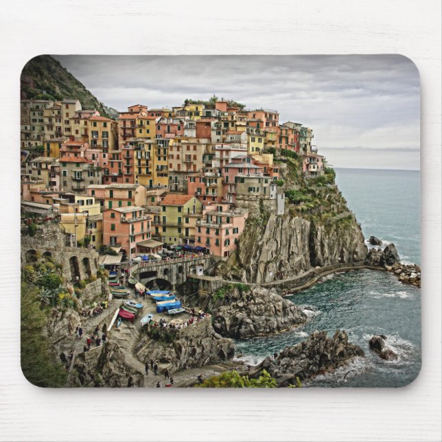 Borda de Italia - Manarola - Mousepad (Frente)