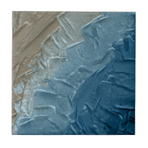 Borda do Oceano: Uma Pintura Digital de Tranquilid