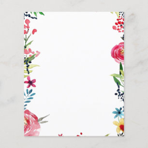 borda floral
