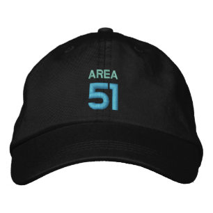 Bordado ÁREA 51 boné (Ops Pretos)