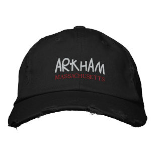 Bordado Boné Arkham Baseball