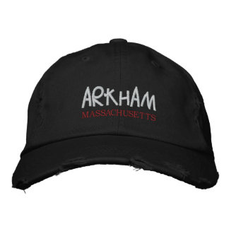 Bordado Boné Arkham Baseball
