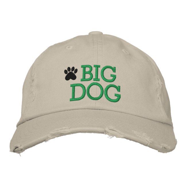 Bordado Boné Big Dog por SRF (Frente)