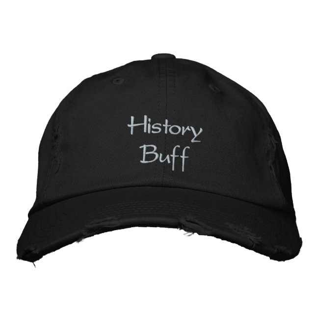 Bordado Boné / Chapéu do Histórico (Frente)
