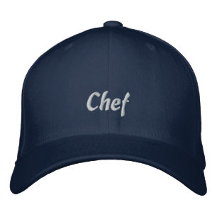 Bordado Boné Chef / Chapéu