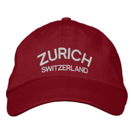 Bordado Boné Clássico da Suiça Zurich*