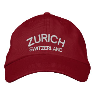 Bordado Boné Clássico da Suiça Zurich*