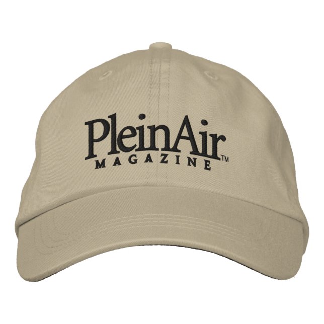 Bordado Boné da Revista PleinAir (Frente)