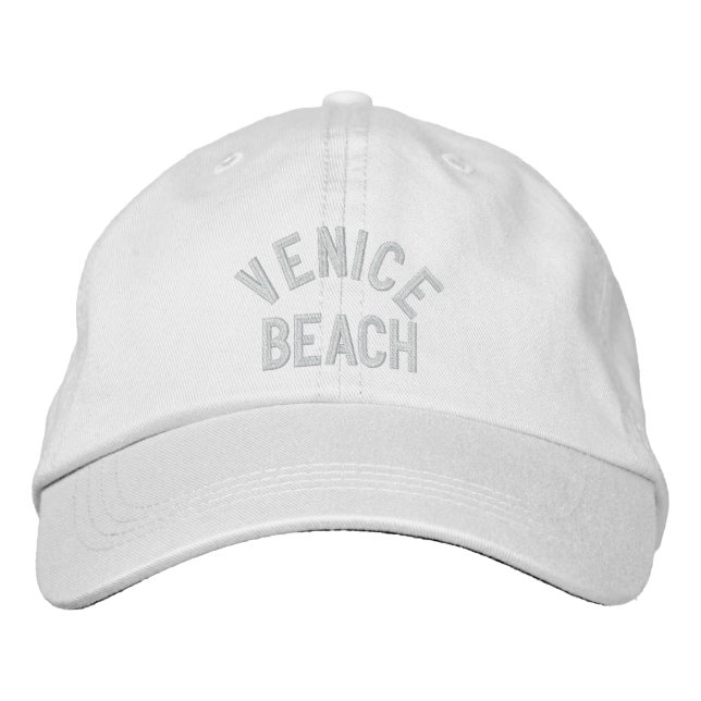 Bordado BONÉ das damas de VENICE BEACH (Frente)