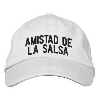 Bordado Boné de Amistad do Salsa