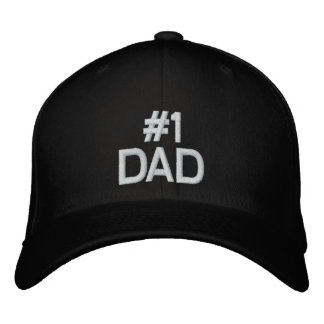 Bordado boné de baseball PAI nº 1 para Dia de os pais