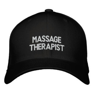 Bordado Boné de basebol TERAPISTA DE MASSAGEM
