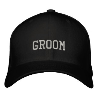 Bordado Boné de beisebol do Groom