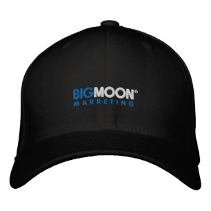 Bordado Boné de beisebol do logotipo do Marketing Big Moon