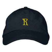 BONÉ de Designer "R" INICIAL