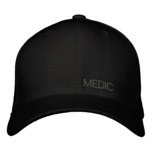 Bordado Boné de Flexfit de Baixo Perfil Médico