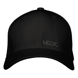 Bordado Boné de Flexfit de Baixo Perfil Médico