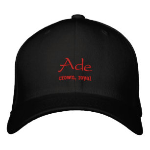 Bordado Boné de nome de anúncio / Hat