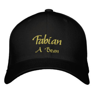 Bordado Boné de nome Fabian / Chapéu