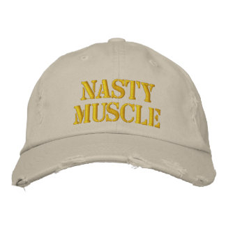 Bordado Boné Desagradável Muscular
