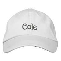 BONÉ do Designer de Nomes COLE